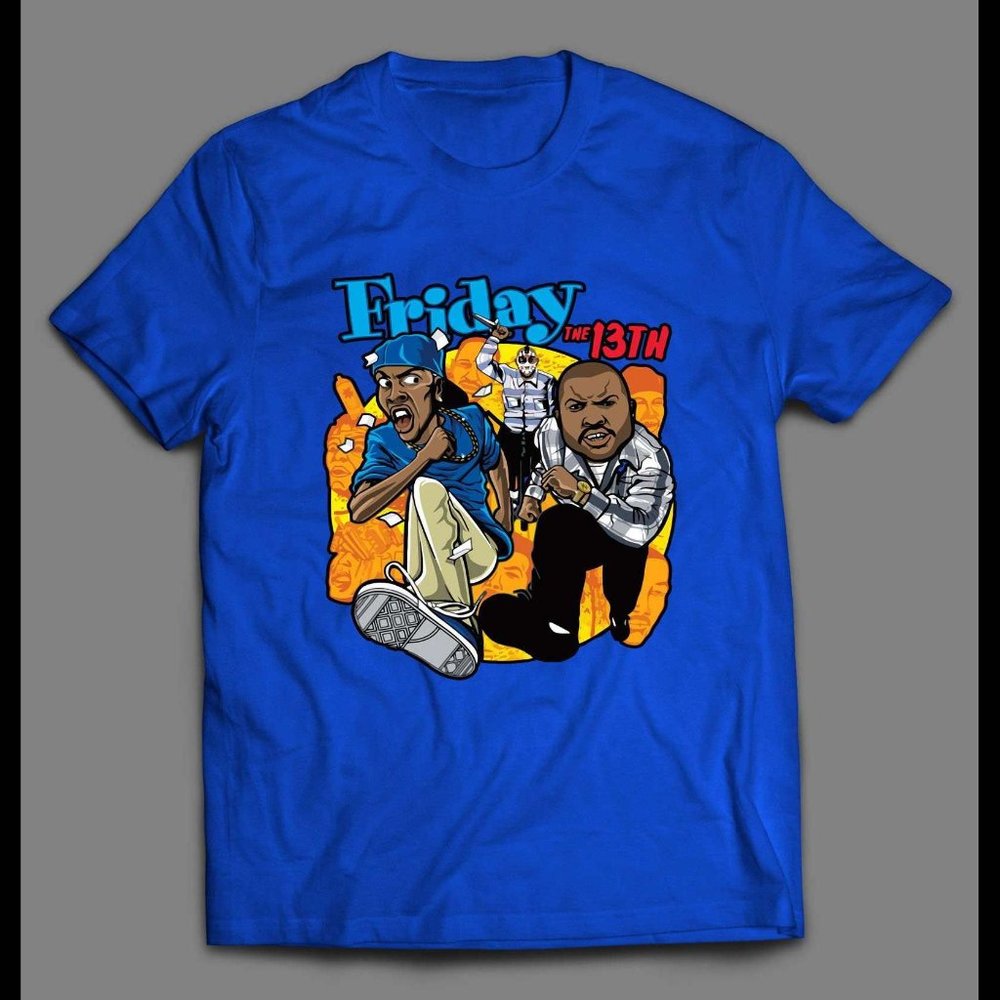 FRIDAY HORROR HIPHOP CRAIG SMOKEY PARODY SHIRT